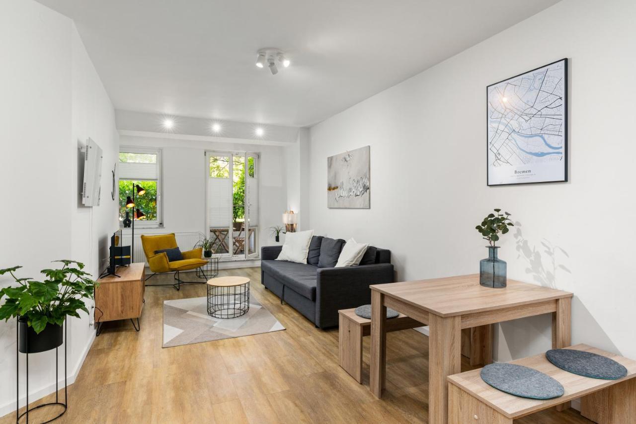 Mel&Bens City Apartment Terrasse Wallanlagen Bremen Exterior photo